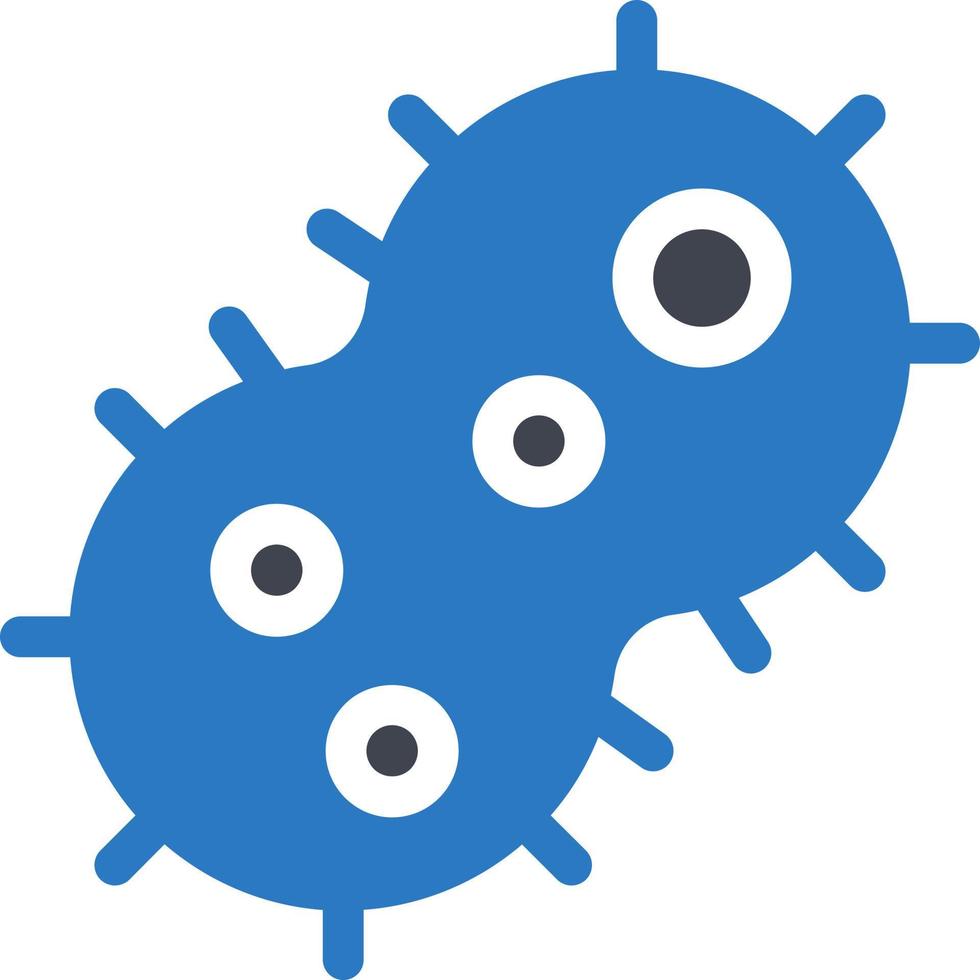 bakterier vektor illustration på en bakgrund. premium kvalitet symbols.vector ikoner för koncept och grafisk design.