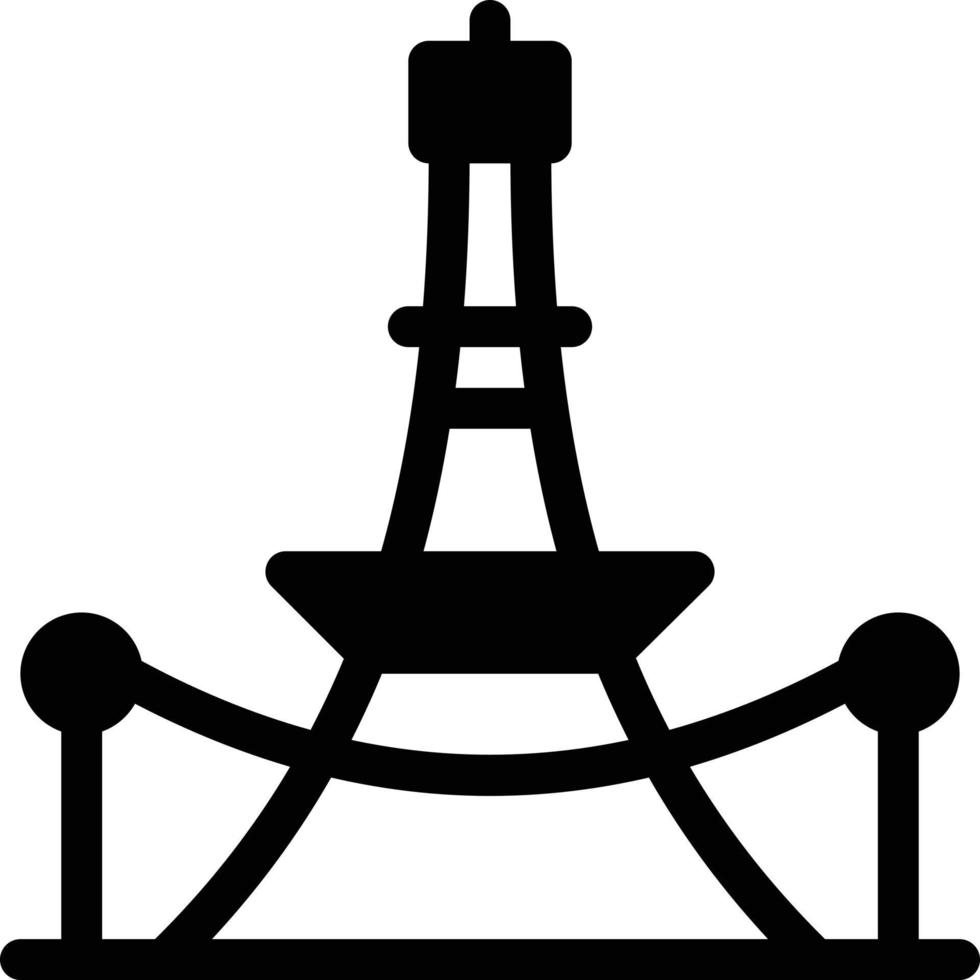 eiffel torn vektor illustration på en bakgrund.premium kvalitet symbols.vector ikoner för begrepp och grafisk design.