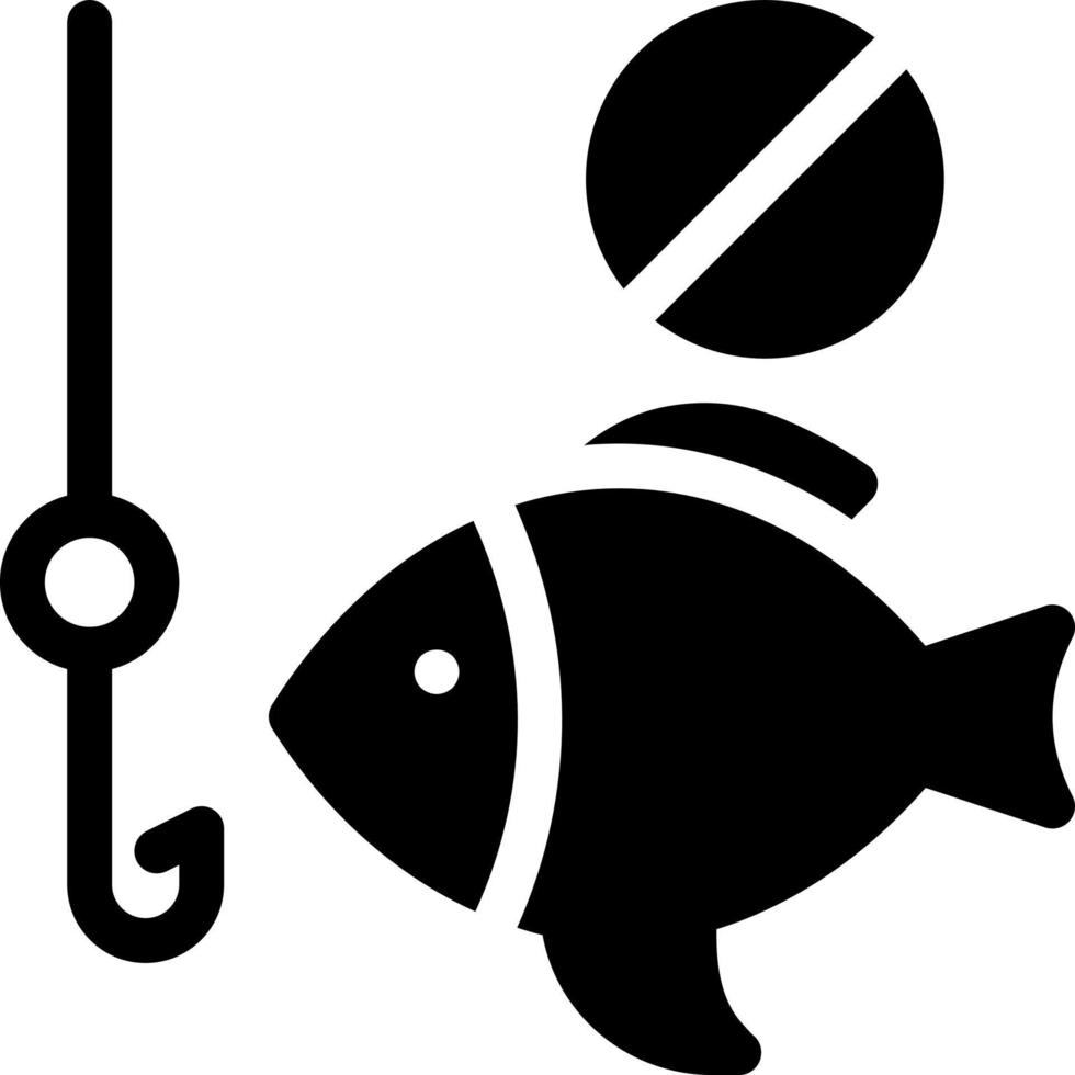 Nej fiske vektor illustration på en bakgrund.premium kvalitet symbols.vector ikoner för begrepp och grafisk design.