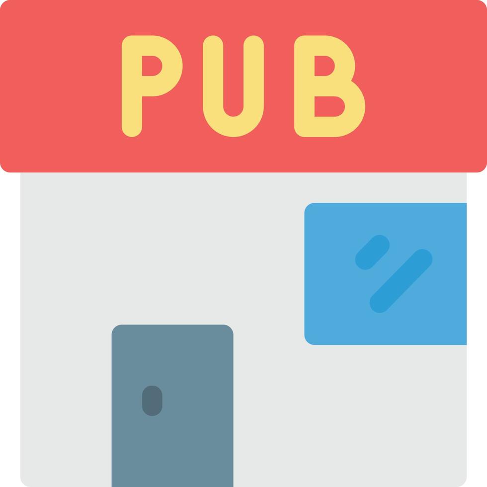 pub vektor illustration på en background.premium kvalitet symbols.vector ikoner för koncept och grafisk design.