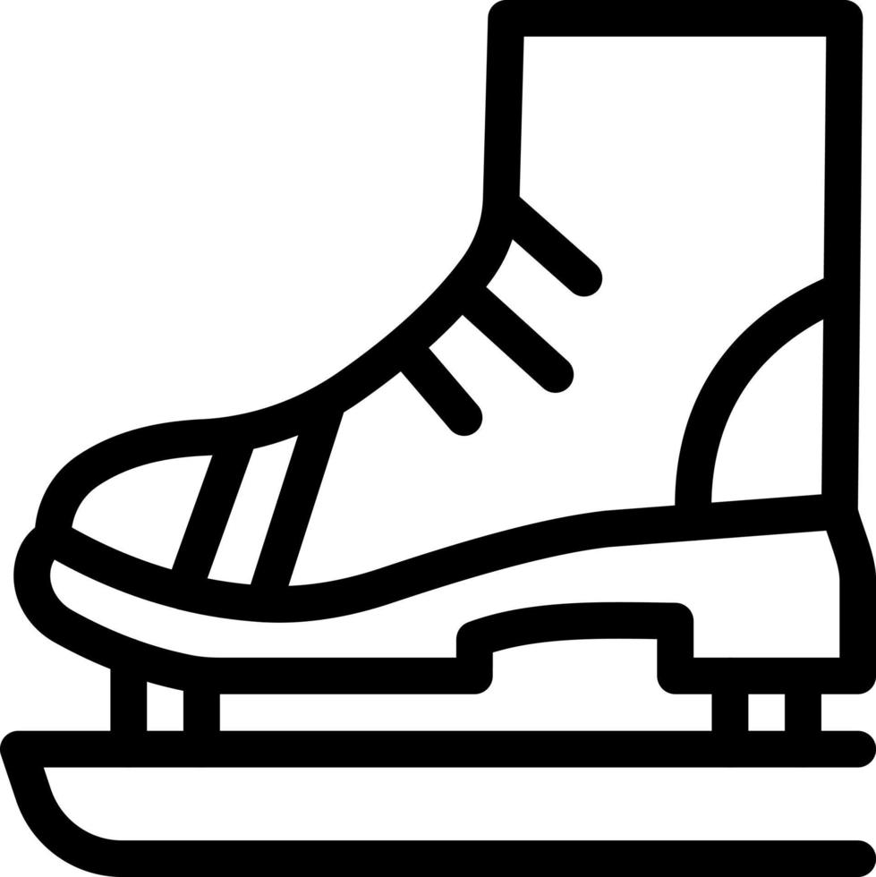 Eis Rollschuhe Vektor Illustration auf ein hintergrund.premium Qualität symbole.vektor Symbole zum Konzept und Grafik Design.