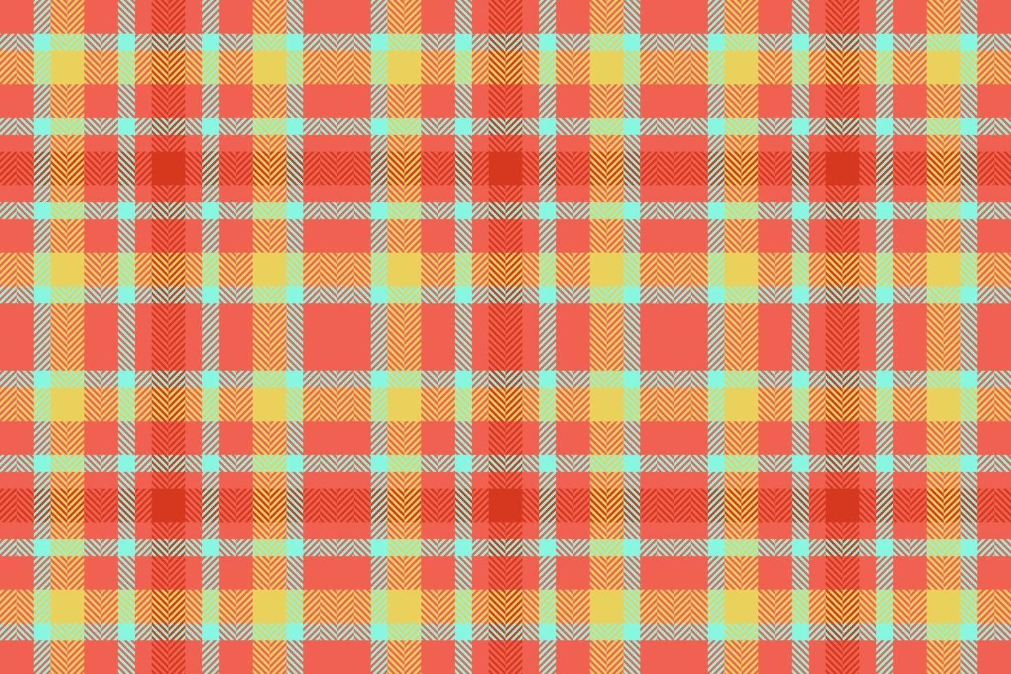 Vektor nahtlos Stoff. Plaid Textil- Textur. Hintergrund Muster Tartan überprüfen.