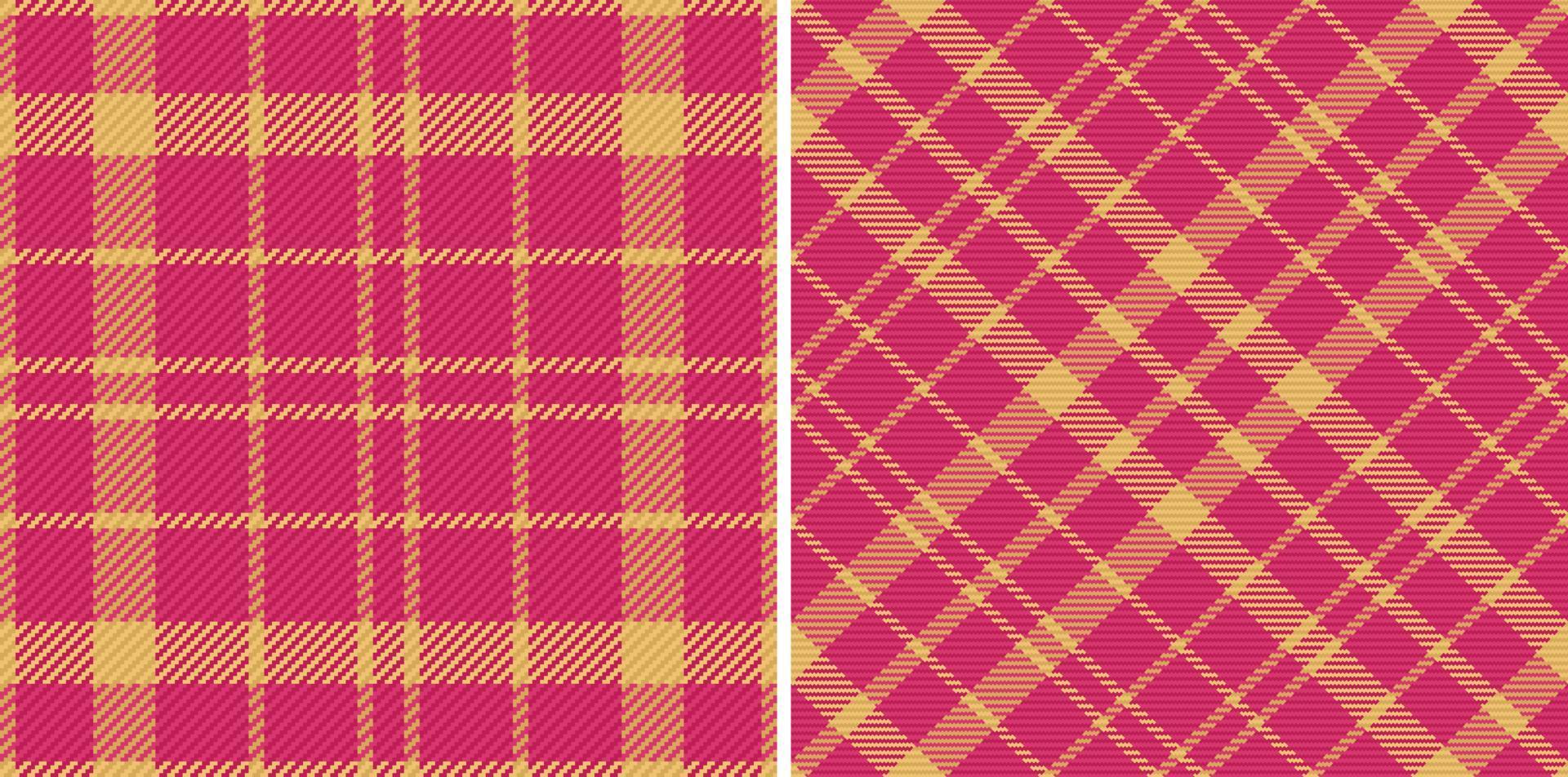 tartan textur pläd. mönster textil- tyg. bakgrund sömlös vektor kolla upp.