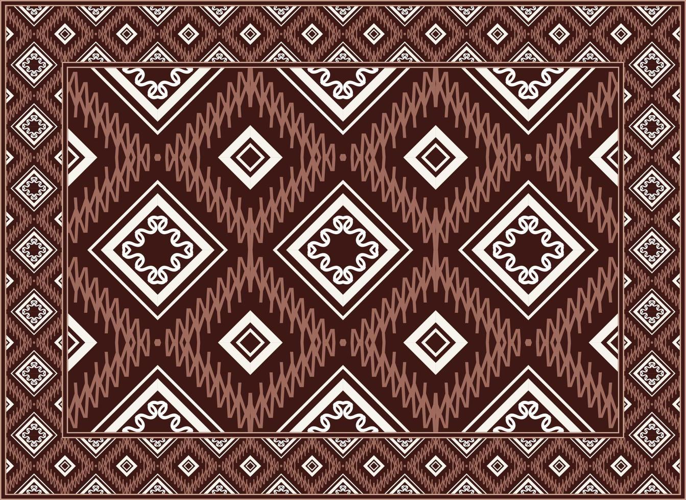 modern persisk matta, afrikansk motiv boho persisk matta levande rum afrikansk etnisk aztec stil design för skriva ut tyg mattor, handdukar, näsdukar, halsdukar matta, vektor