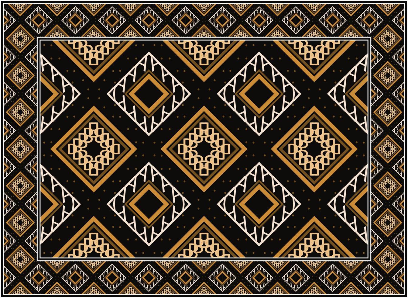 modern persisk matta textur, motiv etnisk sömlös mönster scandinavian persisk matta modern afrikansk etnisk aztec stil design för skriva ut tyg mattor, handdukar, näsdukar, halsdukar matta, vektor