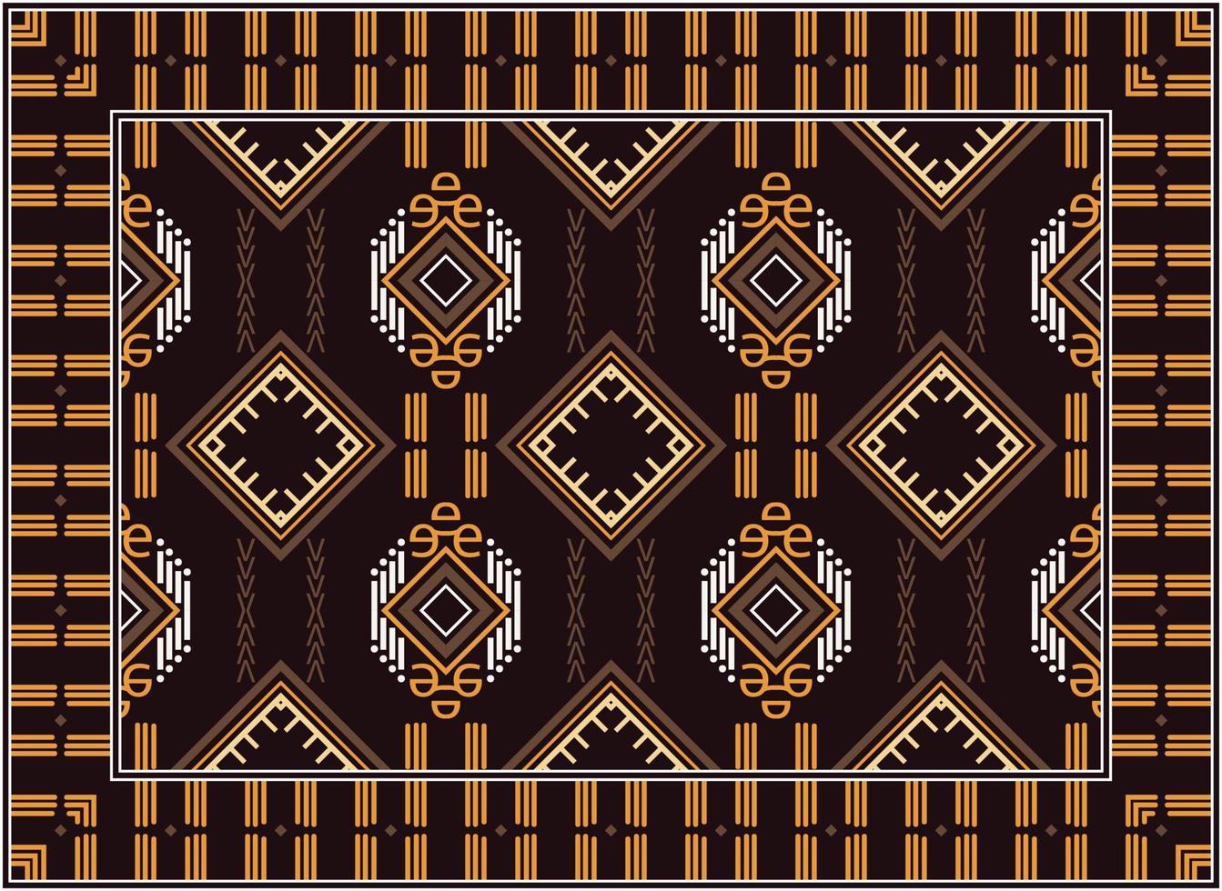modern dekorieren mit orientalisch Teppiche, skandinavisch persisch Teppich modern afrikanisch ethnisch aztekisch Stil Design zum drucken Stoff Teppiche, Handtücher, Taschentücher, Schals Teppich, vektor