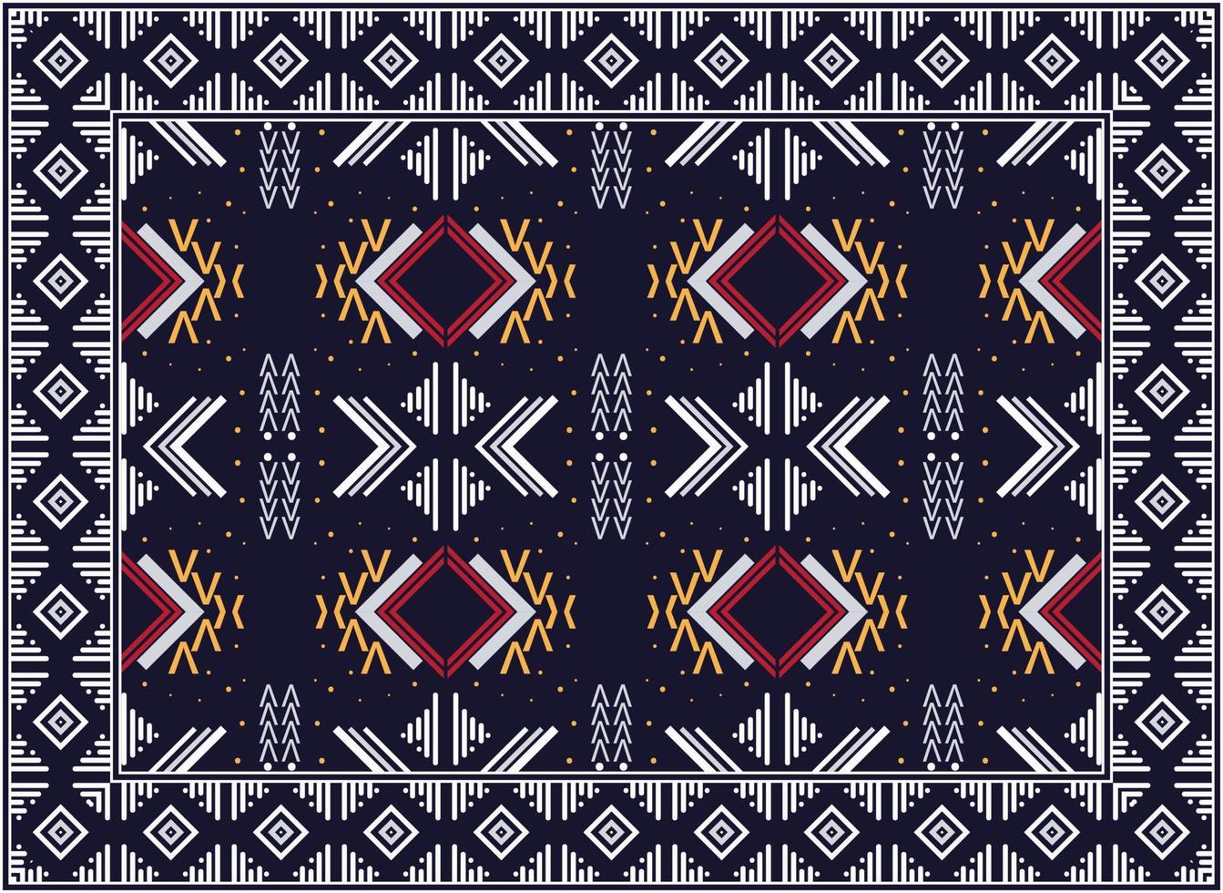 antik persisk matta, afrikansk motiv scandinavian persisk matta modern afrikansk etnisk aztec stil design för skriva ut tyg mattor, handdukar, näsdukar, halsdukar matta, vektor