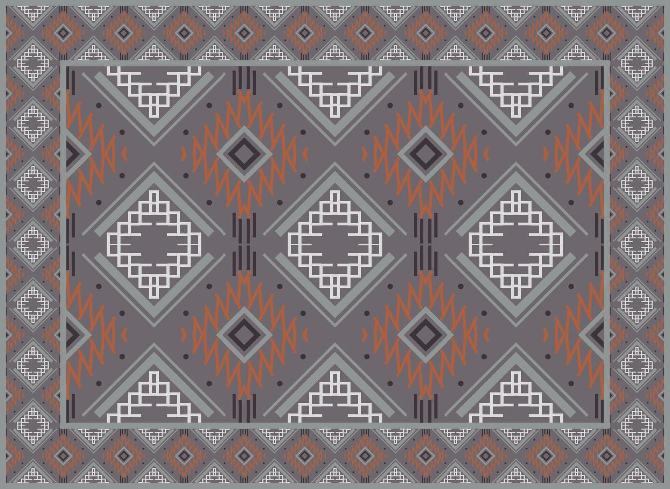 persisch Teppich Muster, skandinavisch persisch Teppich modern afrikanisch ethnisch aztekisch Stil Design zum drucken Stoff Teppiche, Handtücher, Taschentücher, Schals Teppich, vektor