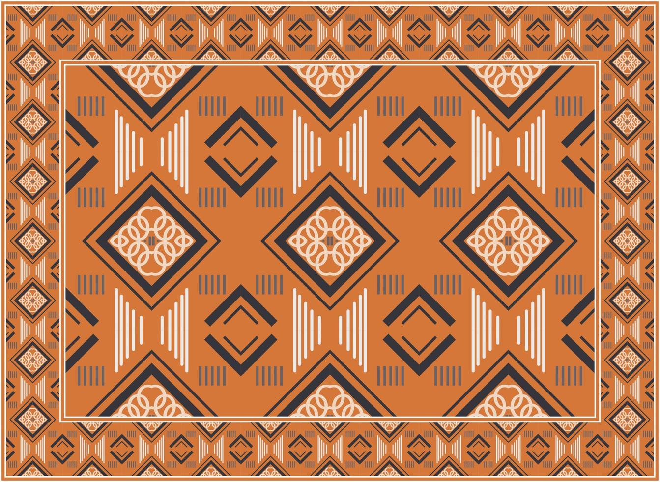 persisk matta mönster, afrikansk etnisk sömlös mönster scandinavian persisk matta modern afrikansk etnisk aztec stil design för skriva ut tyg mattor, handdukar, näsdukar, halsdukar matta, vektor