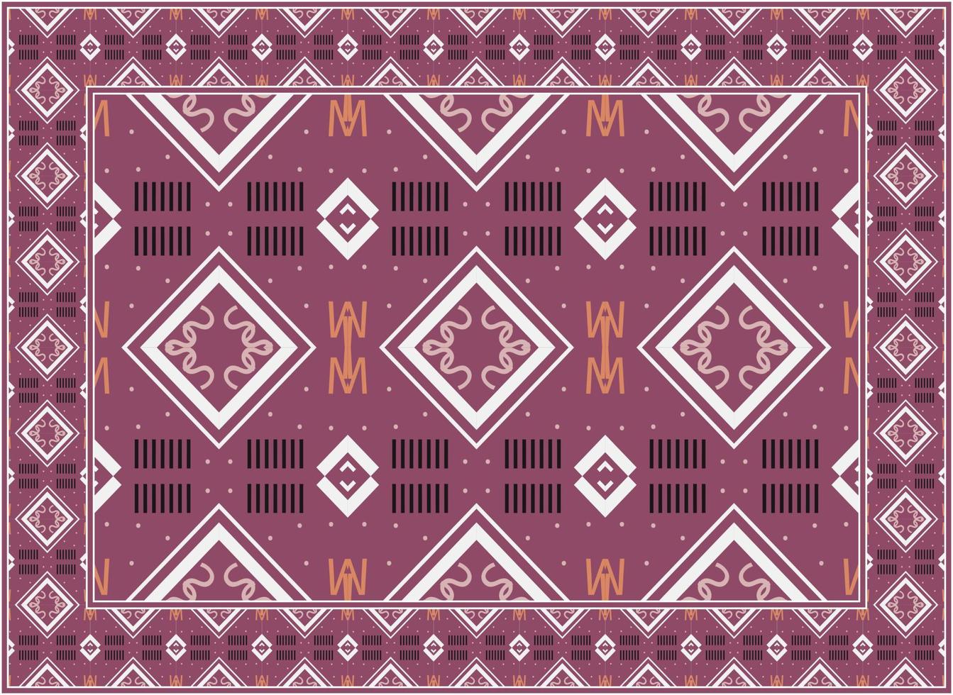 modern persisk matta textur, afrikansk etnisk sömlös mönster modern persisk matta, afrikansk etnisk aztec stil design för skriva ut tyg mattor, handdukar, näsdukar, halsdukar matta, vektor