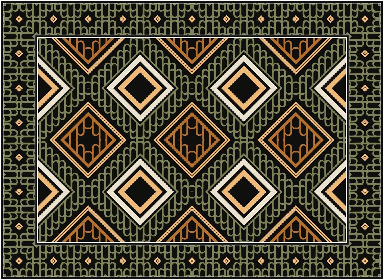 persisch Teppich modern Leben Zimmer, afrikanisch Motiv skandinavisch persisch Teppich modern afrikanisch ethnisch aztekisch Stil Design zum drucken Stoff Teppiche, Handtücher, Taschentücher, Schals Teppich, vektor