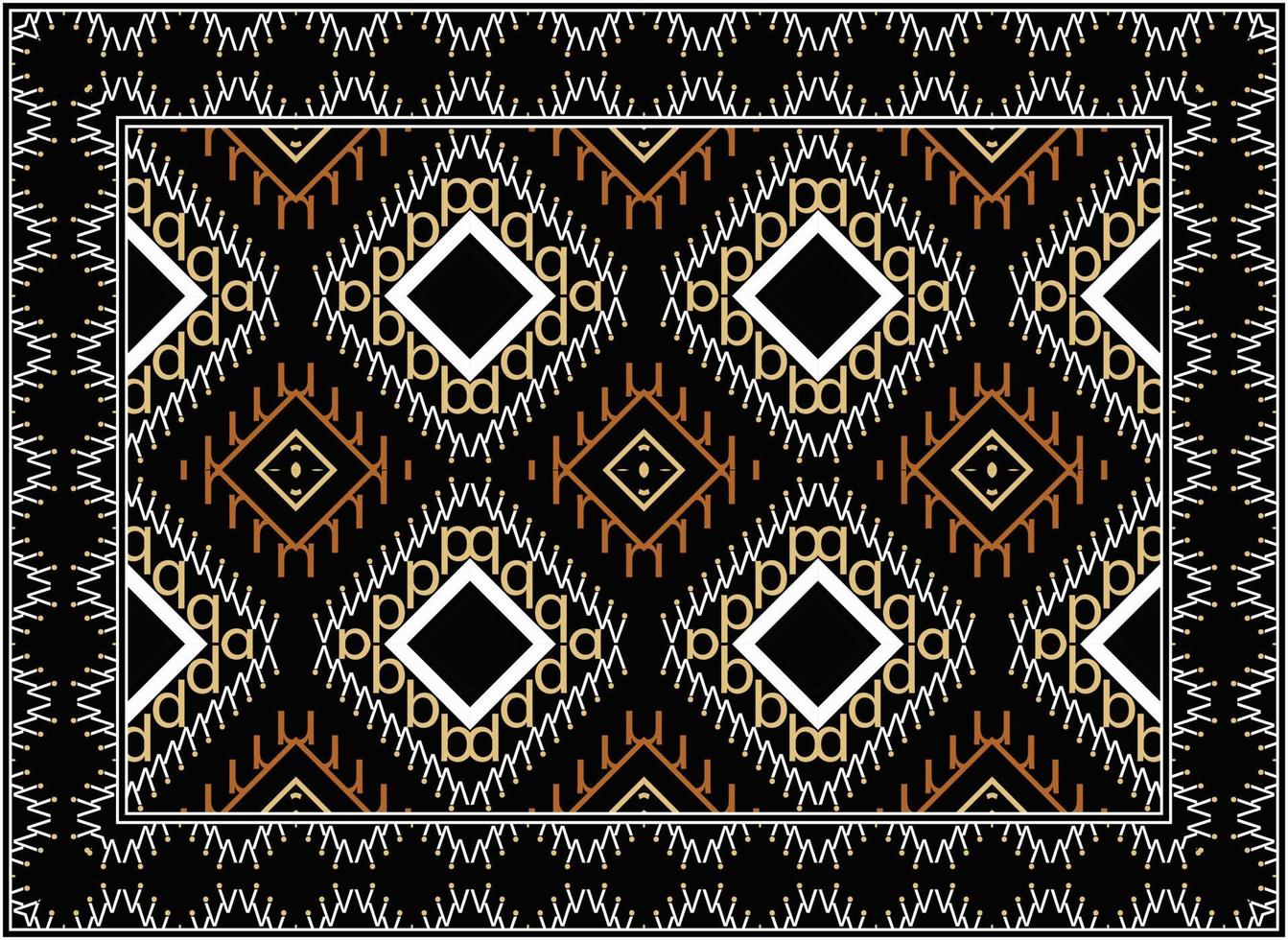 modern persisch Teppich, afrikanisch Motiv Boho persisch Teppich Leben Zimmer afrikanisch ethnisch aztekisch Stil Design zum drucken Stoff Teppiche, Handtücher, Taschentücher, Schals Teppich, vektor