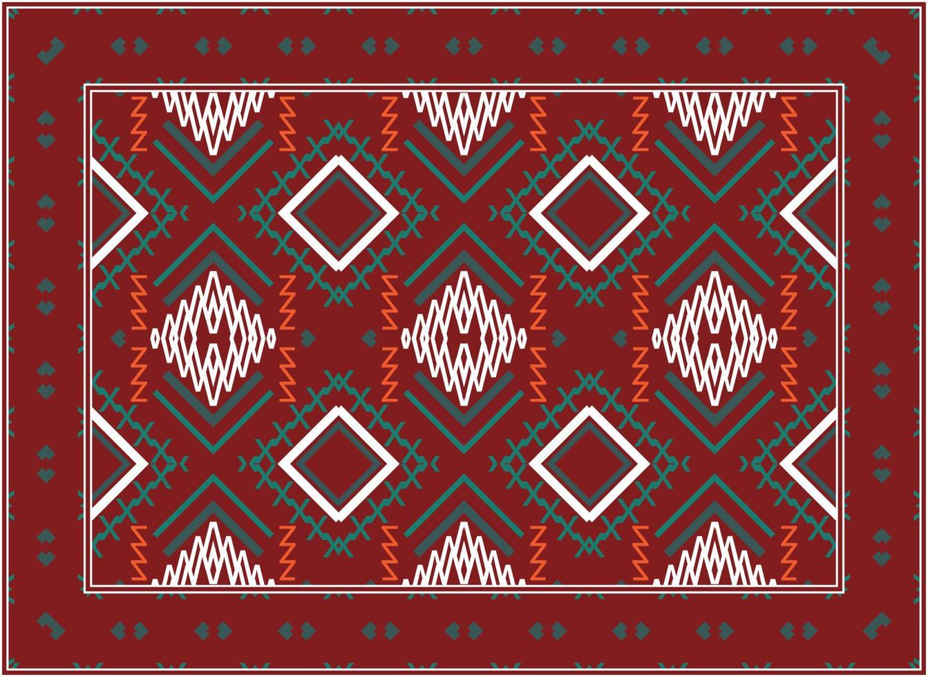 modern persisk matta textur, motiv etnisk sömlös mönster modern persisk matta, afrikansk etnisk aztec stil design för skriva ut tyg mattor, handdukar, näsdukar, halsdukar matta, vektor