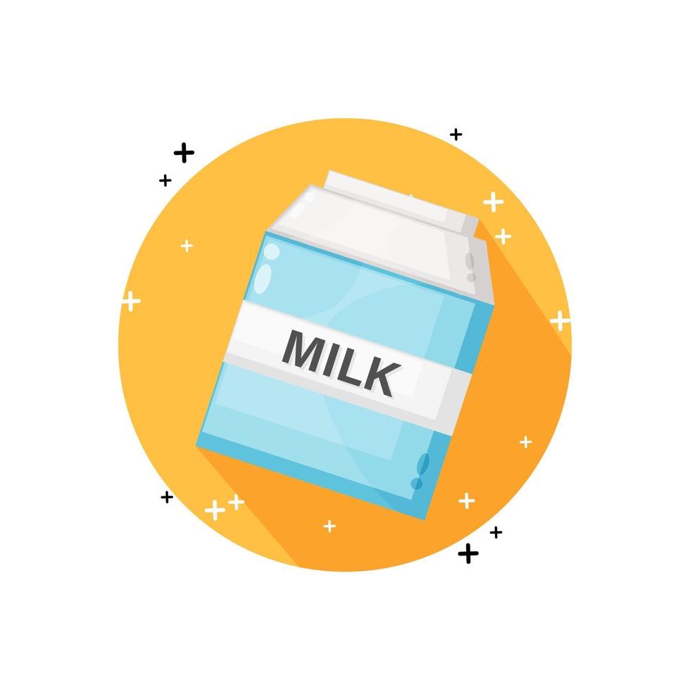 mjölk ikon vektor design