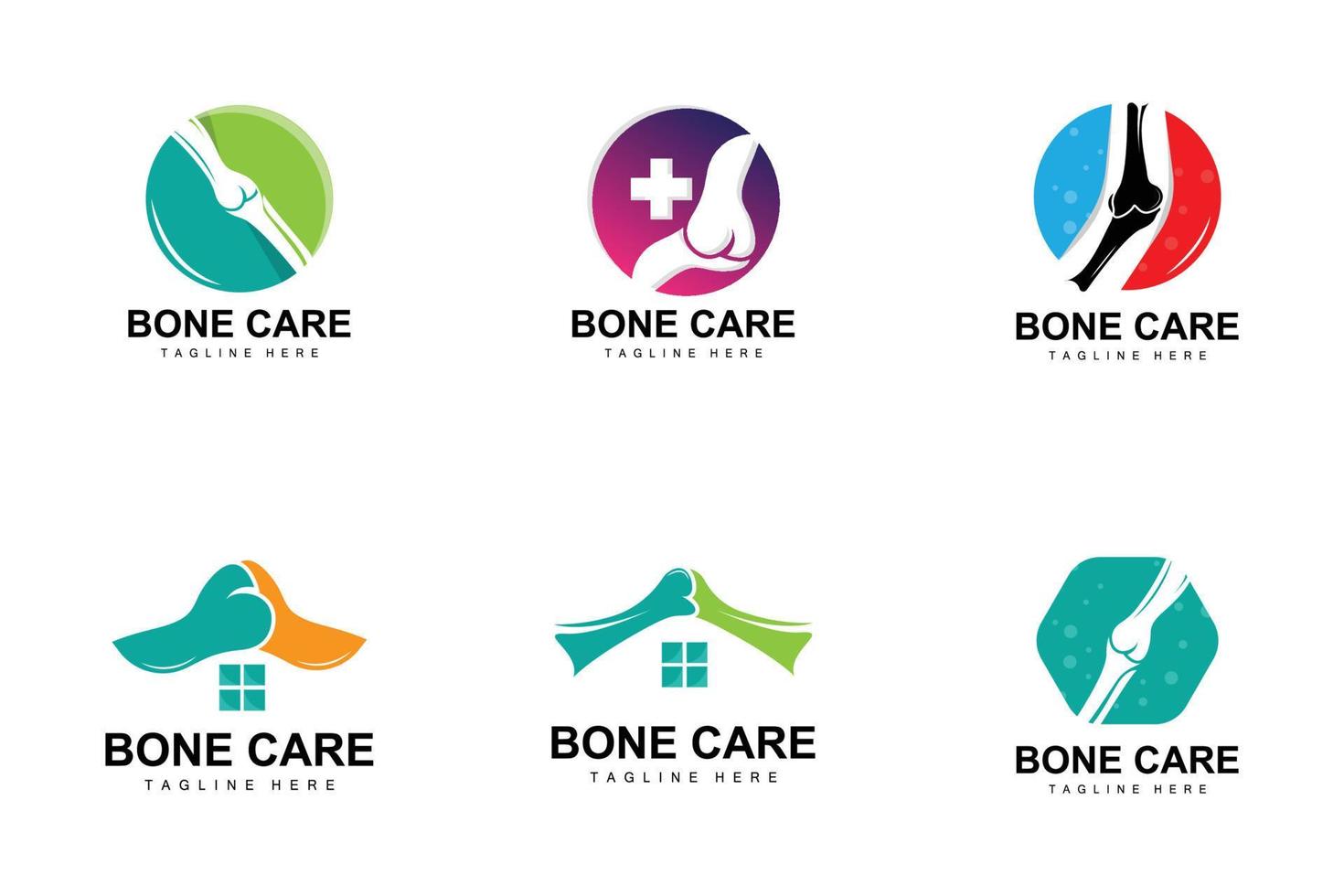 ben vård logotyp, kropp hälsa vektor, design för ben hälsa, apotek, sjukhus, hälsa produkt varumärke vektor