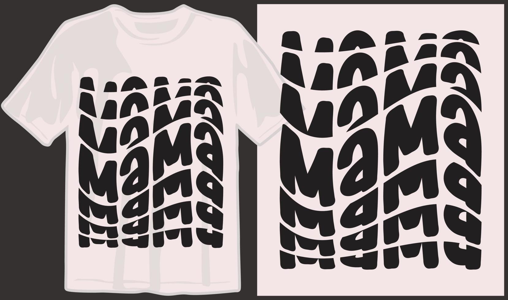 mors dag, mamma, mamma, mamma, familj svg t skjorta design, typografi t skjorta mönster vektor