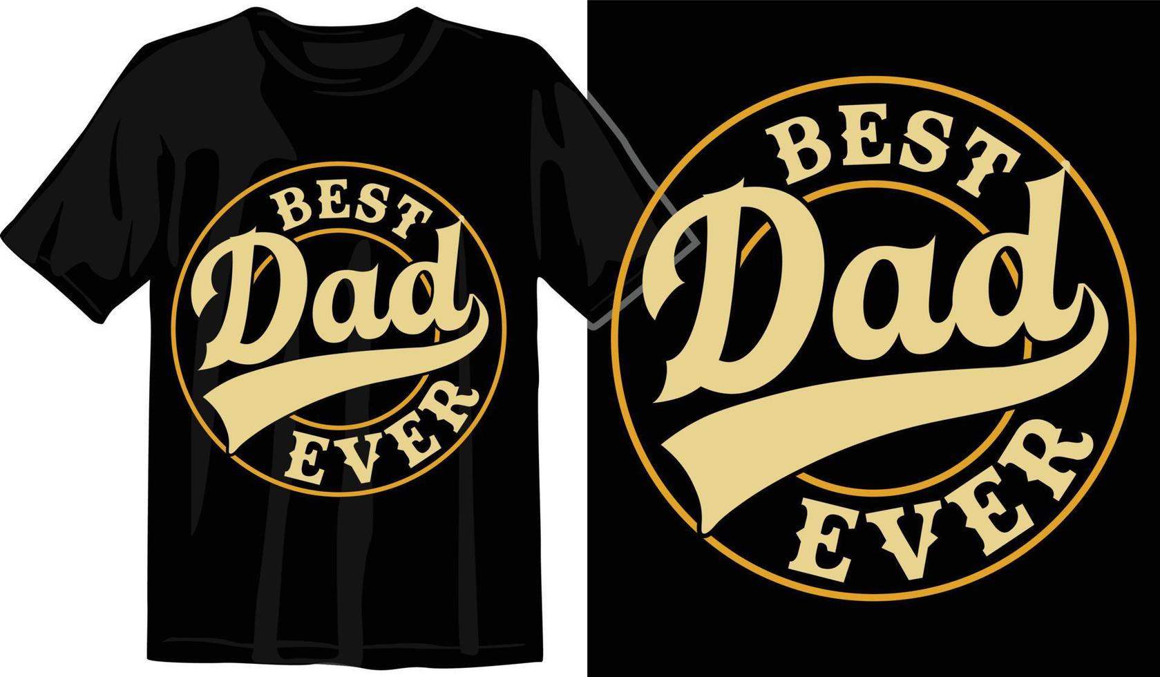 Beste Papa je T-Shirt Design. Papa Scherz Enthusiast T-Shirt Design. Vater von das Jahr T-Shirt Design. stolz Papa von ein Kind T-Shirt Design. Welt größte Papa T-Shirt Design vektor