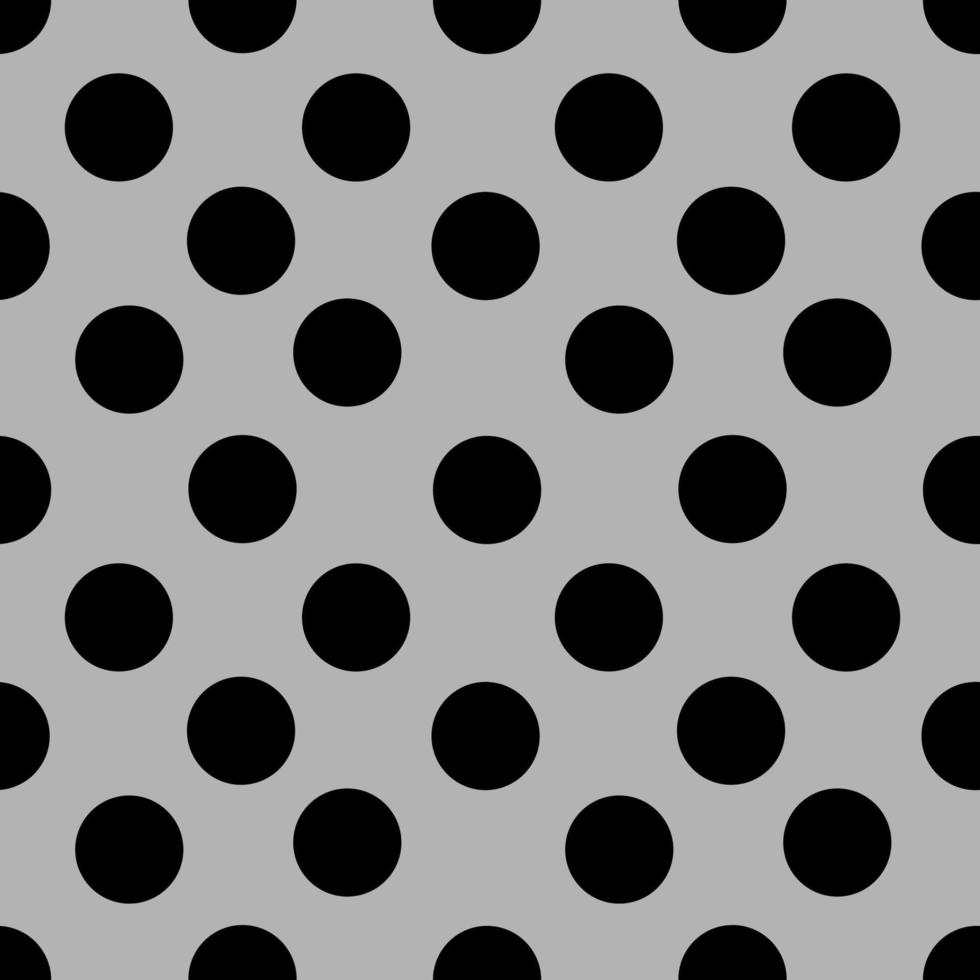 sömlös mönster med polka prickar vektor