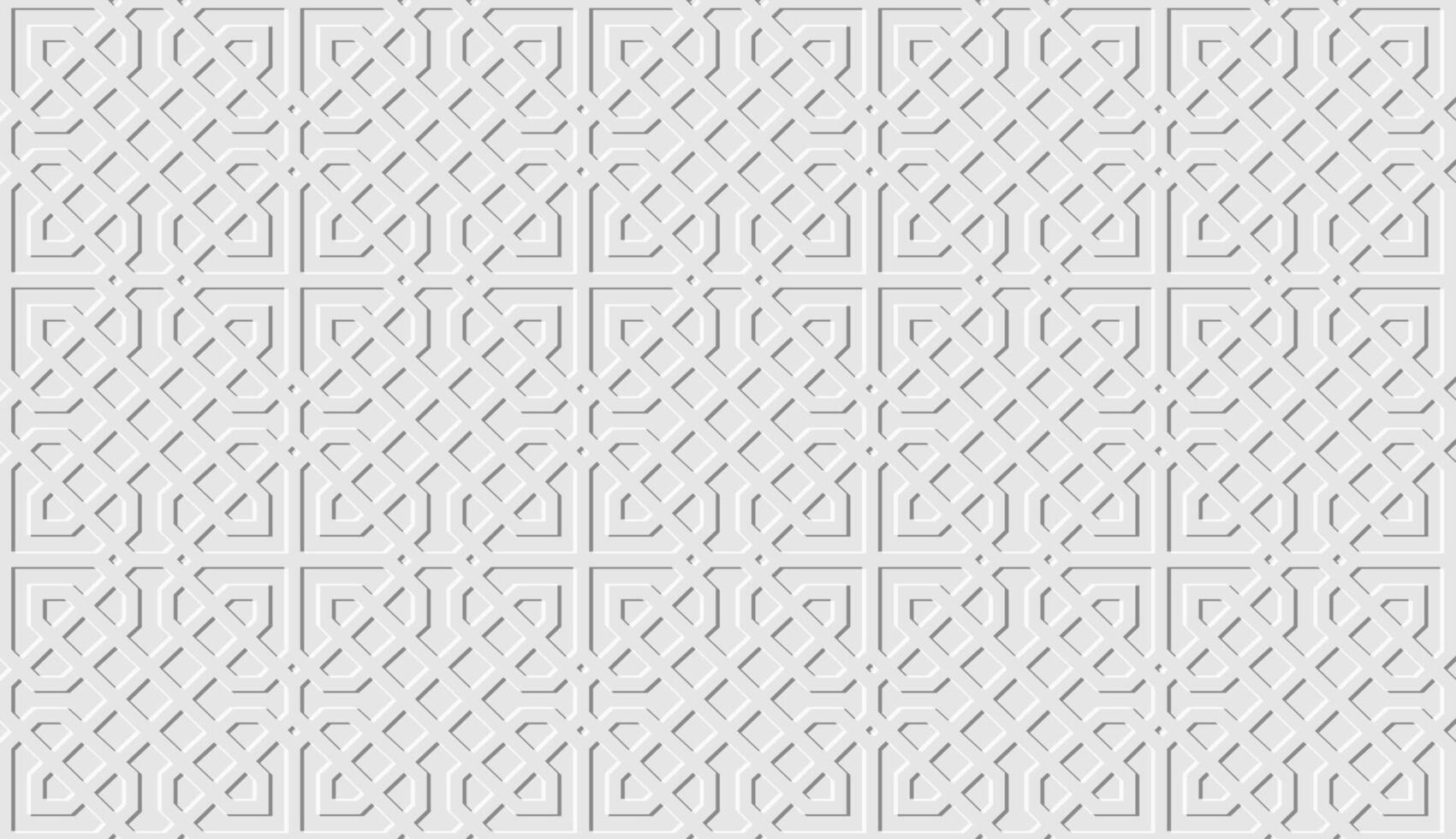 mobilarabisch Muster. nahtlos Ornamente zum das Hintergrund von Islam. 3d geometrisch Form. traditionell Arabisch Motiv Textur, Vektor Illustration