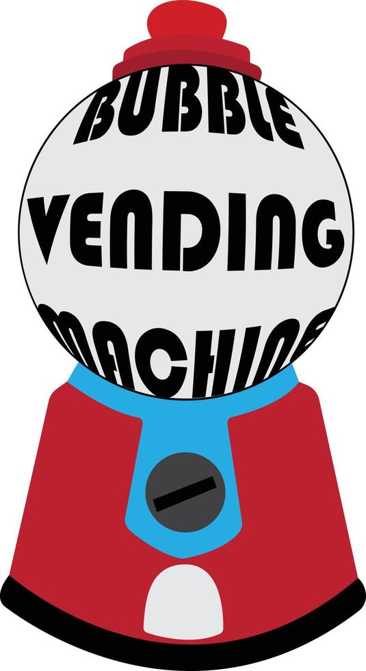 Blase Verkauf Maschine Logo Vektor Datei