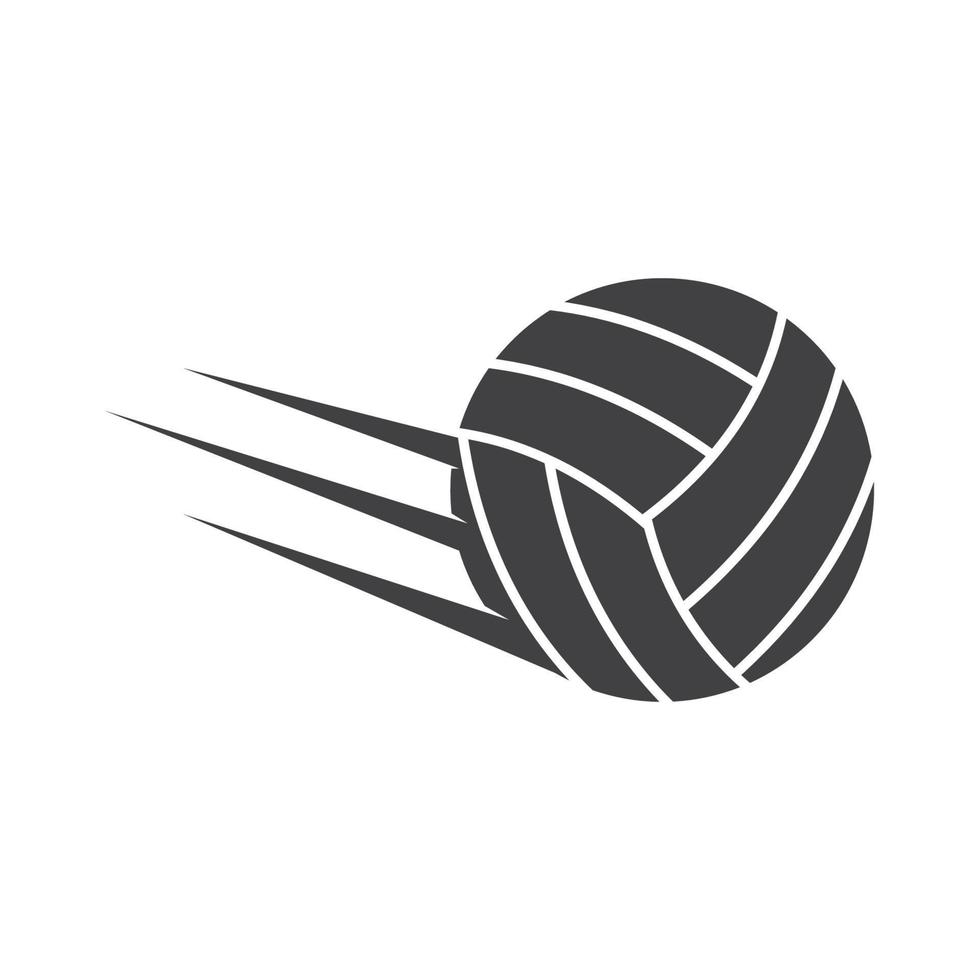 volley boll vektor ikon illustration