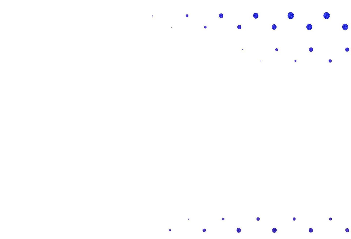 hellrosa, blauer Vektorhintergrund mit Punkten. vektor