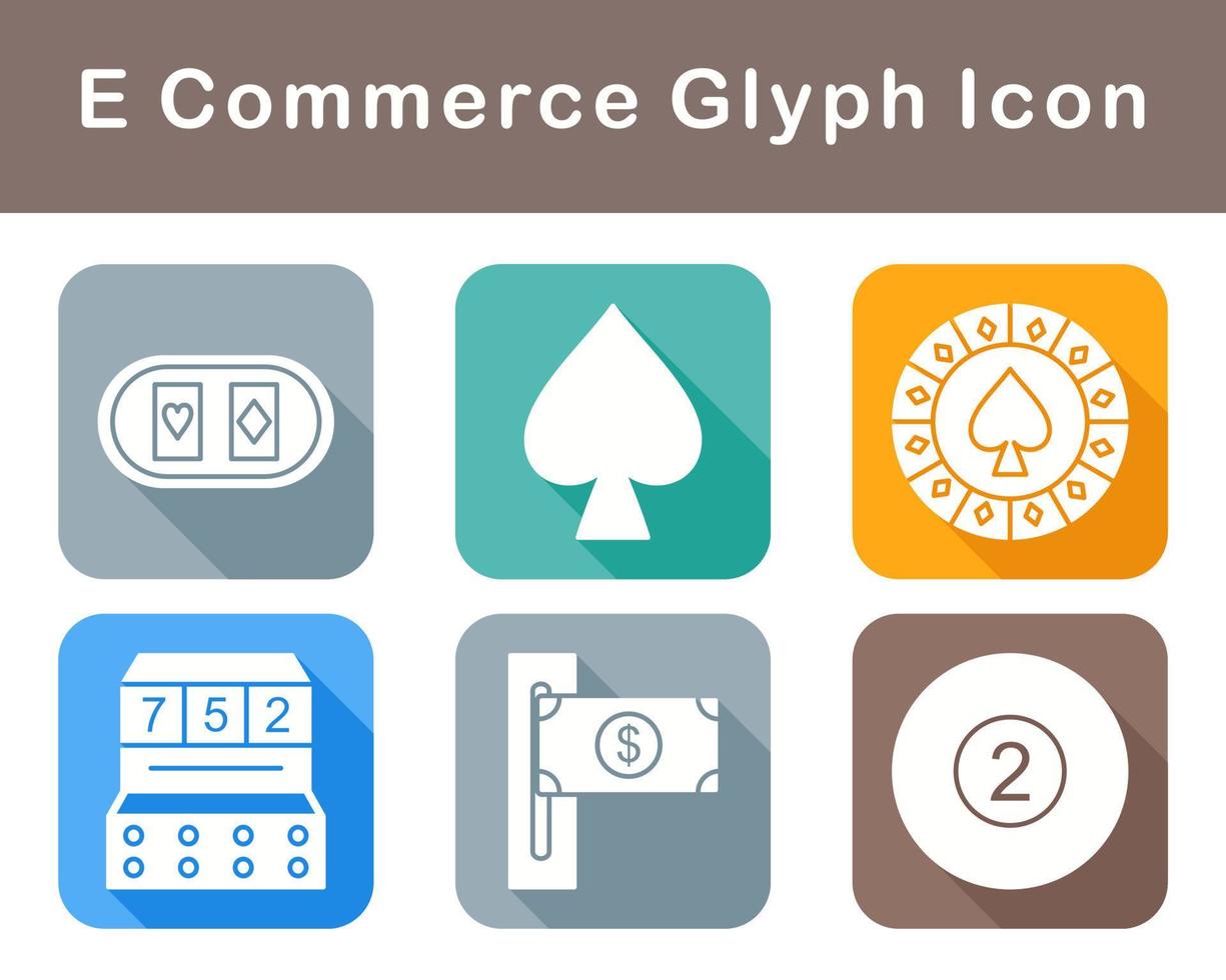 E-Commerce-Vektor-Icon-Set vektor