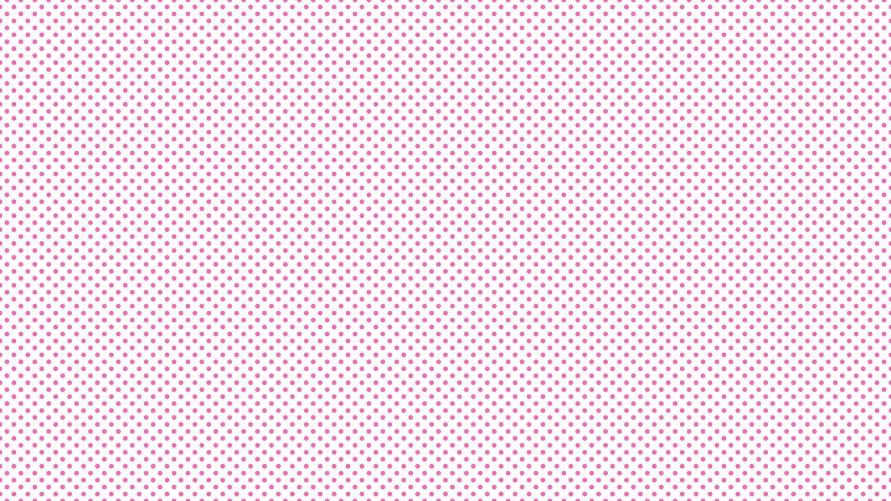 heiß Rosa Farbe Polka Punkte Hintergrund vektor