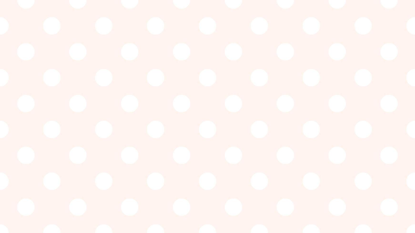Weiß Farbe Polka Punkte Über Muschel aus Weiß Hintergrund vektor
