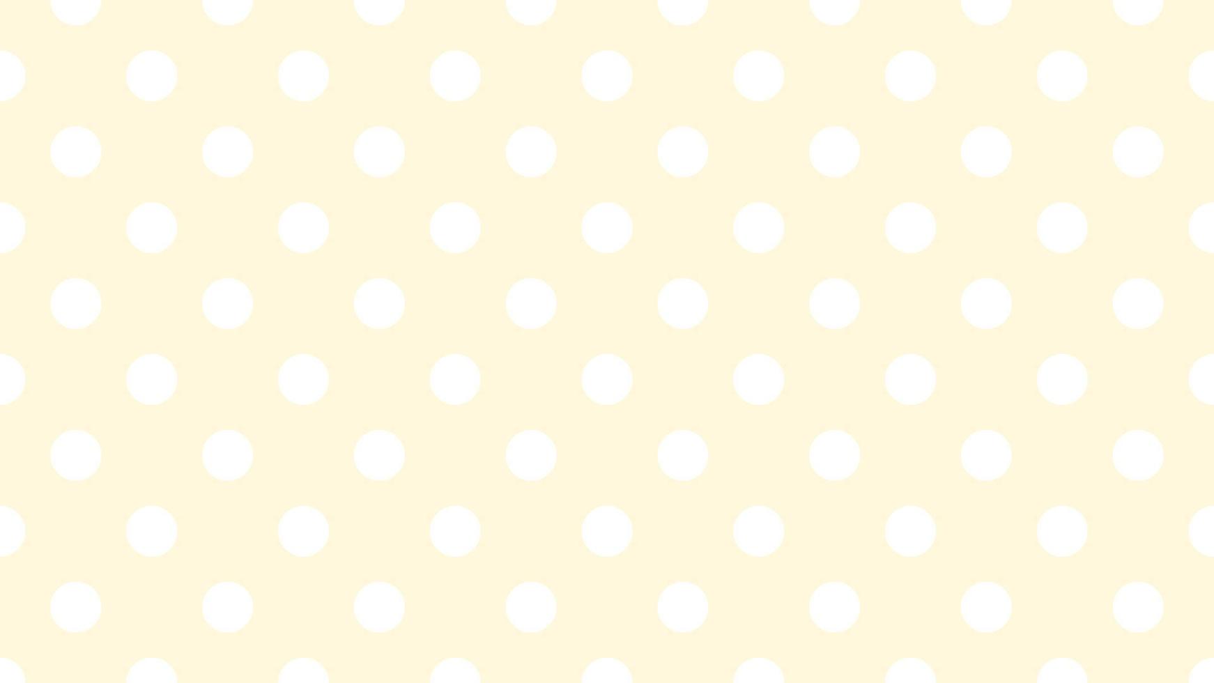 vit Färg polka prickar över majssilke brun bakgrund vektor