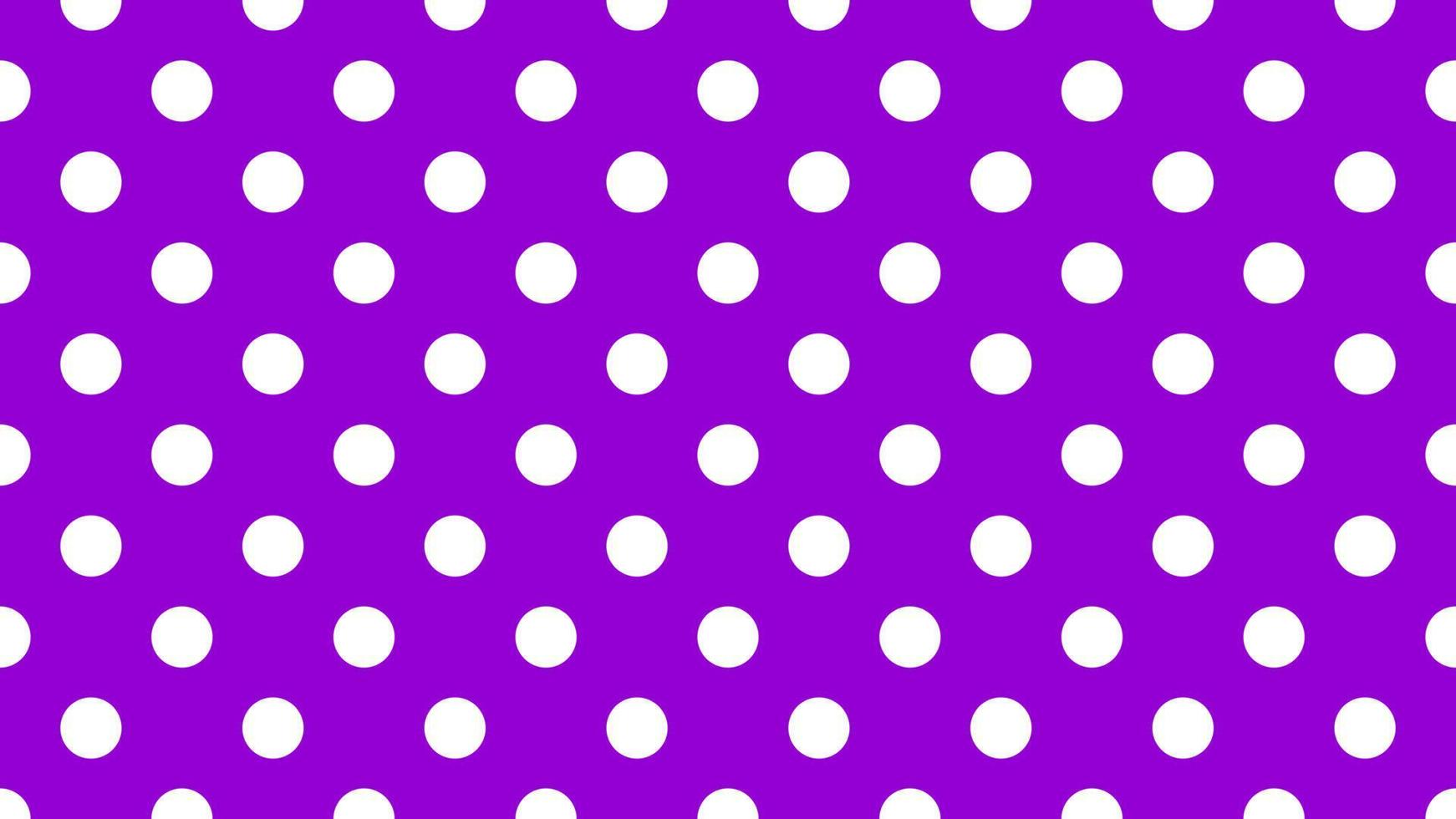 vit Färg polka prickar över mörk violett lila bakgrund vektor