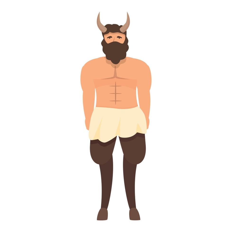 Minotaur Symbol Karikatur Vektor. griechisch Gott vektor