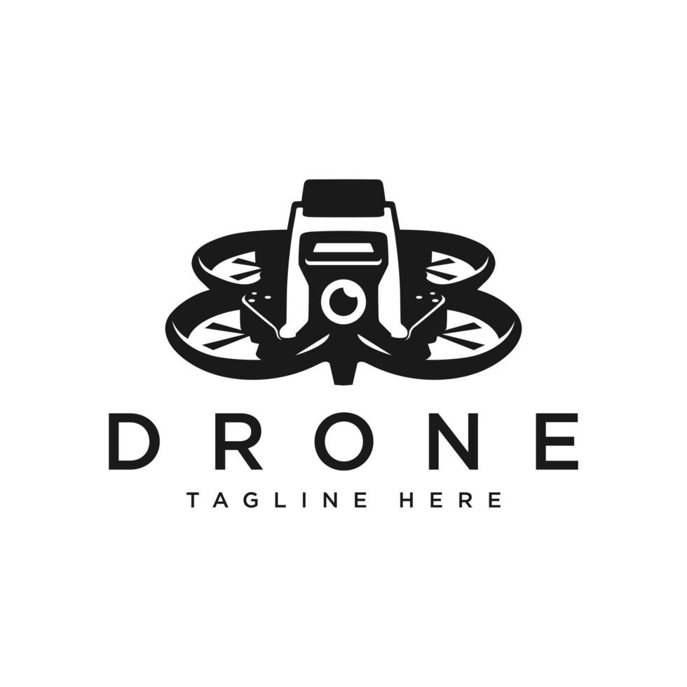 modern Drohne Vektor Illustration Logo