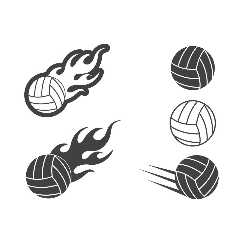 Volley Ball Vektor Symbol Illustration