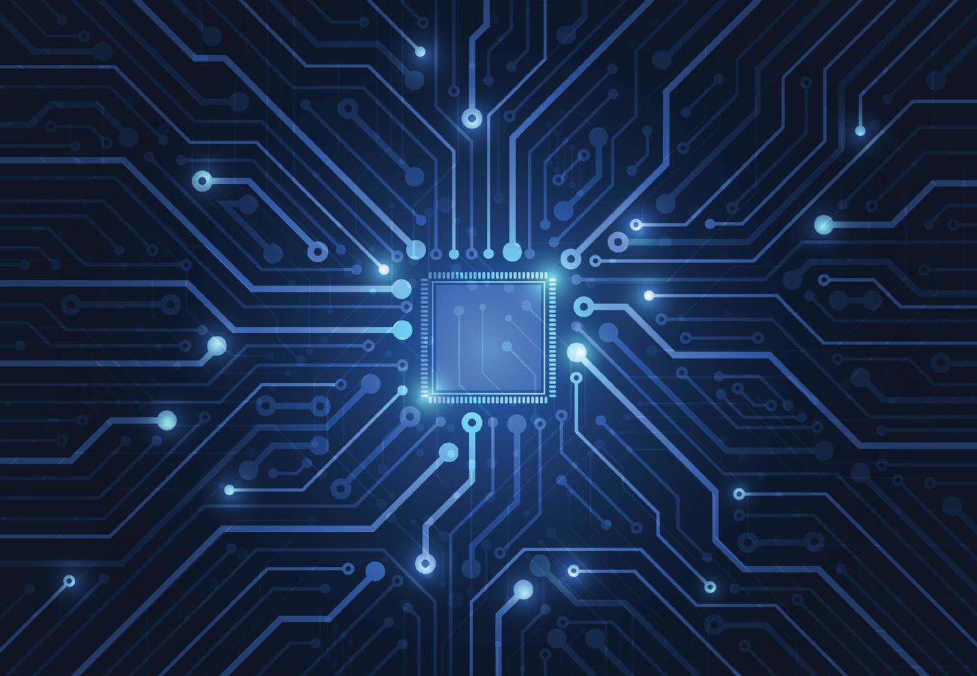 abstrakter Hintergrund mit Technologieplatinenbeschaffenheit. elektronische Motherboard-Illustration. Kommunikations- und Engineering-Konzept. Vektorillustration vektor