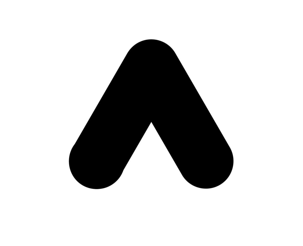 Google annonser logotyp symbol svart design vektor illustration med bakgrund