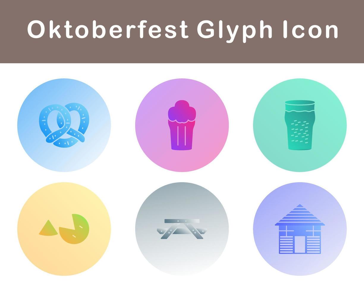 Oktoberfest Vektor Symbol einstellen