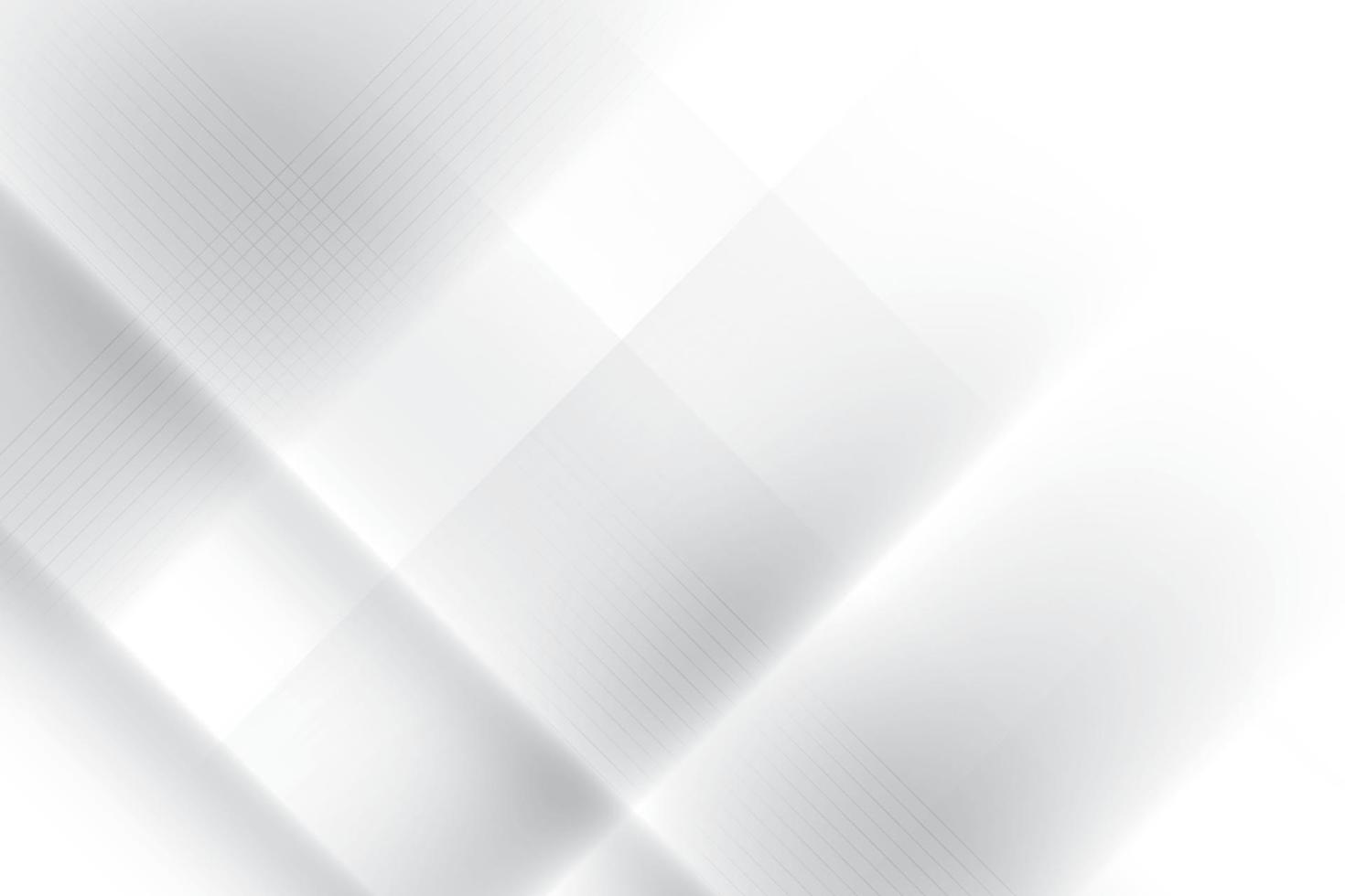 abstrakte weiße und graue Farbe, moderner Designhintergrund mit geometrischer Rechteckform. Vektor-Illustration. vektor