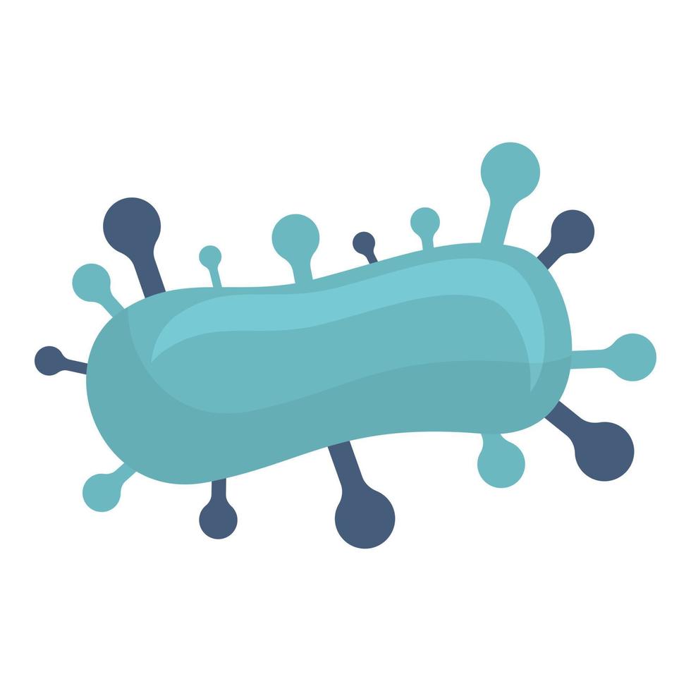 halsfluss bakterie ikon tecknad serie vektor. hygien inflammation vektor