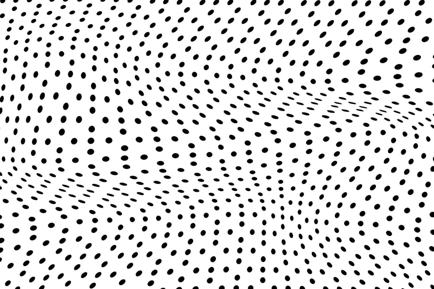 abstrakt kreativ svart punkt Vinka mönster för tapet, bakgrund design. vektor