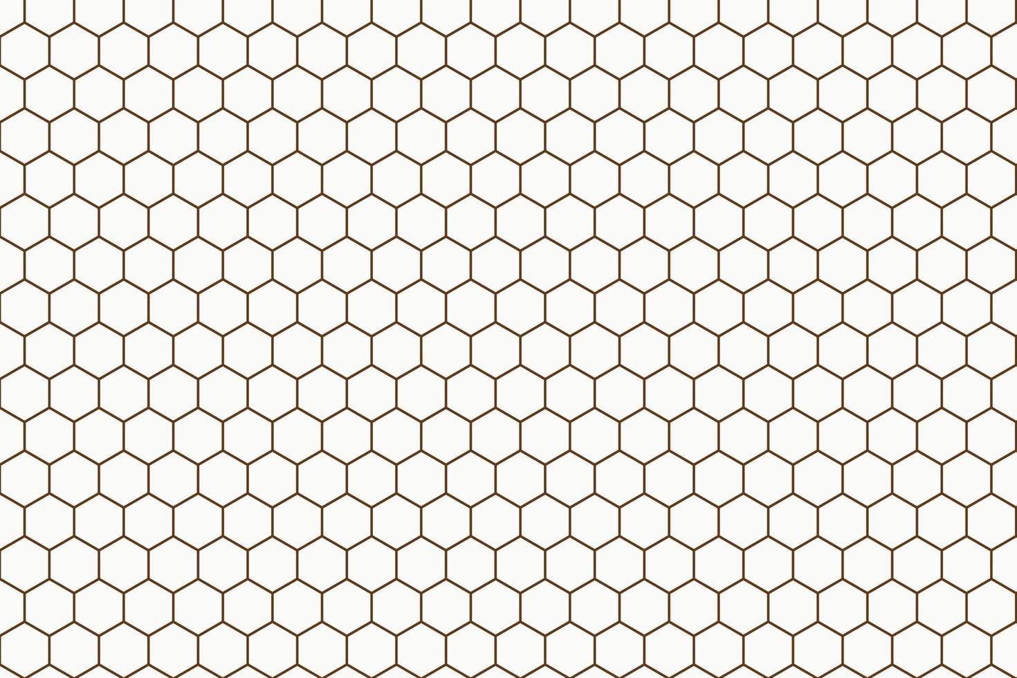 abstrakt kreativ Polygon Bienenwabe Muster Design zum Hintergrund, Papier. vektor