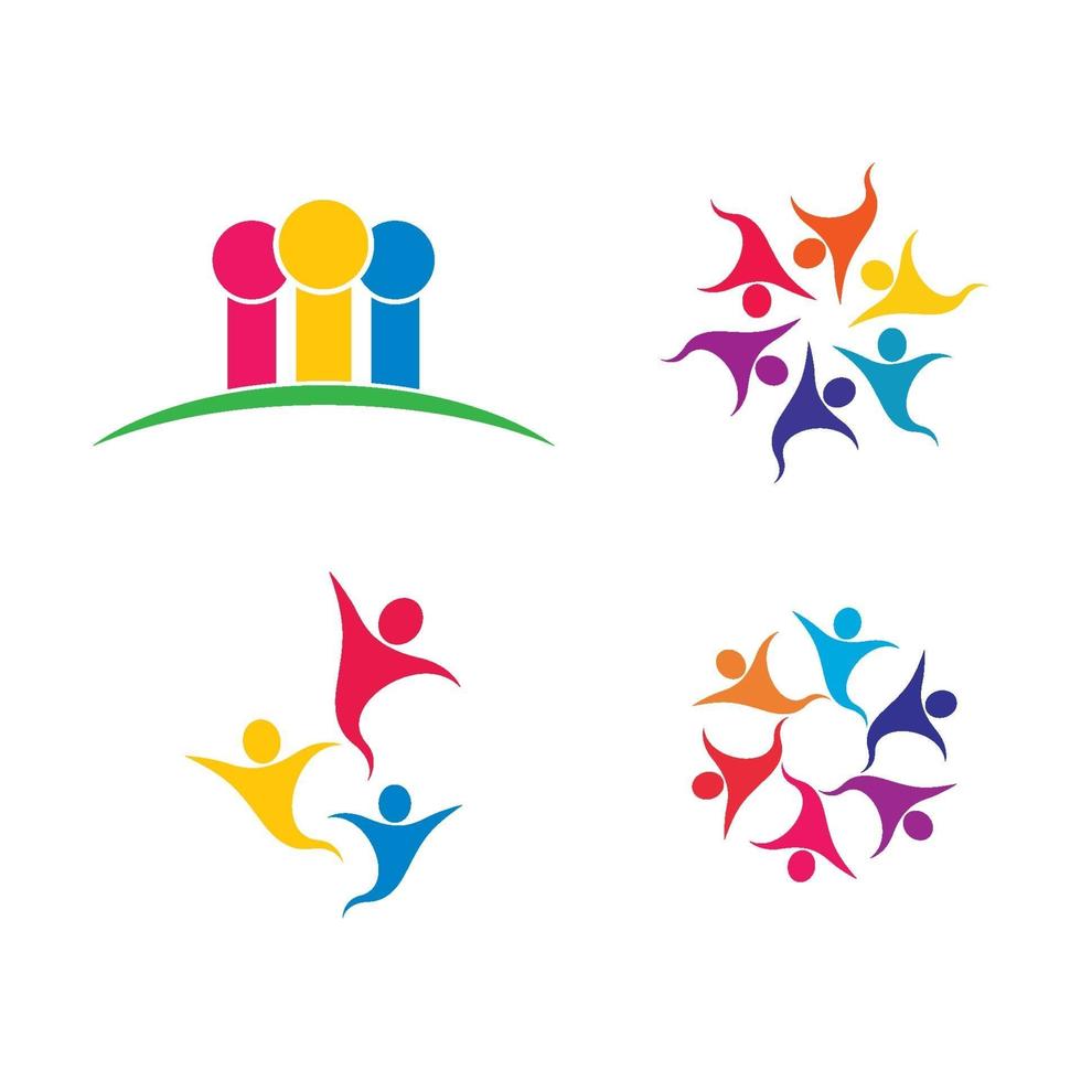 community care logo bilder design vektor