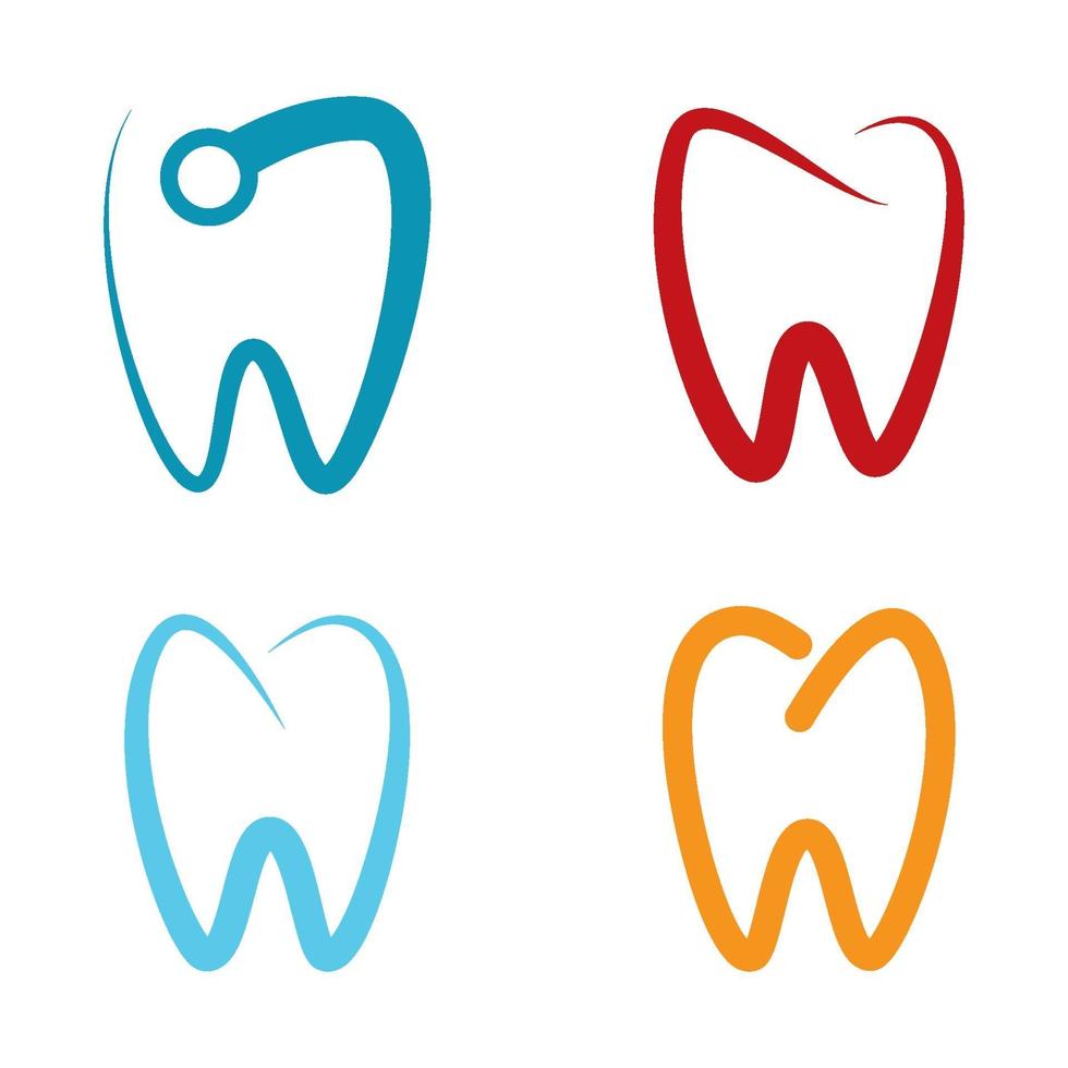 tandvård logotyp bilder vektor