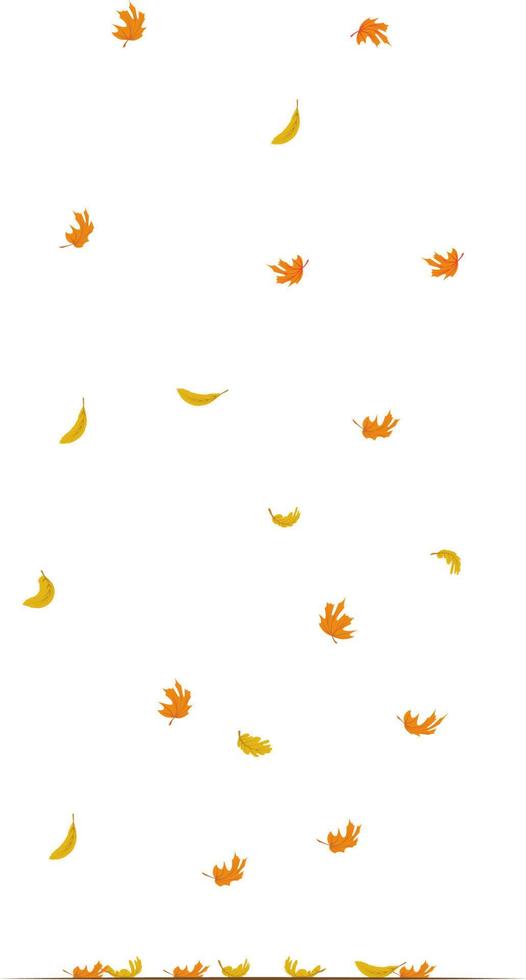 Herbst Hintergrund. fallen Blätter. Vektor Illustration. das Rahmen von das Blätter. Element zum Design Geschäft Karten, Einladungen, Geschenk Karten, Flyer und Broschüren