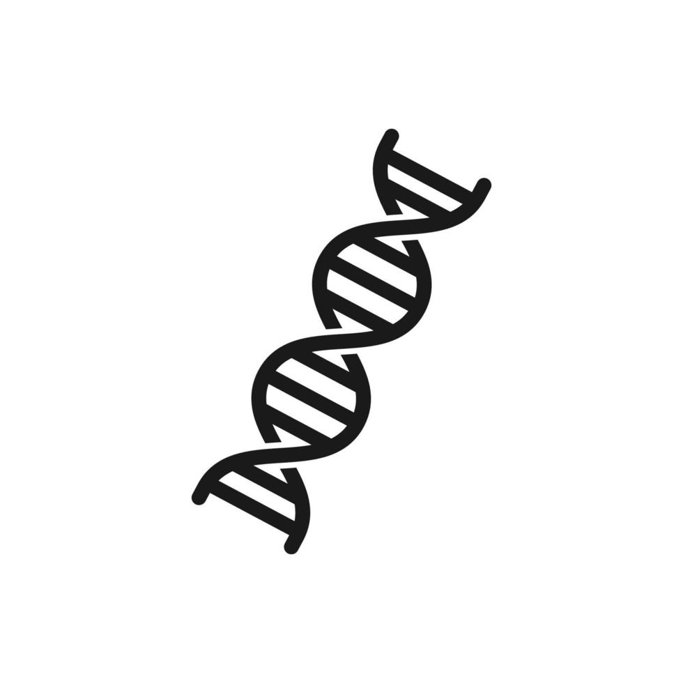 DNA Symbol, DNA Logo Vorlage vektor