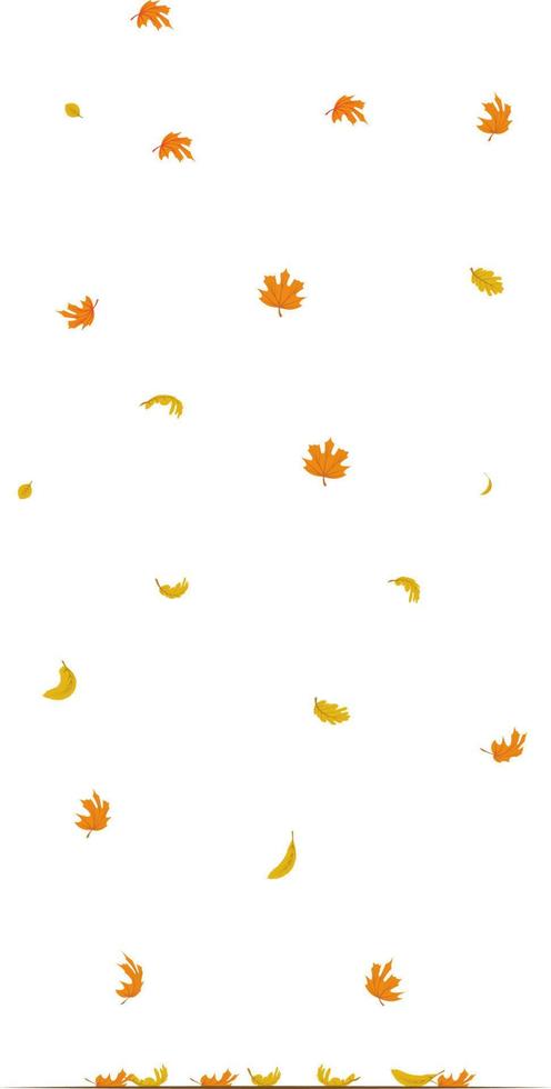 Herbst Hintergrund. fallen Blätter. Vektor Illustration. das Rahmen von das Blätter. Element zum Design Geschäft Karten, Einladungen, Geschenk Karten, Flyer und Broschüren