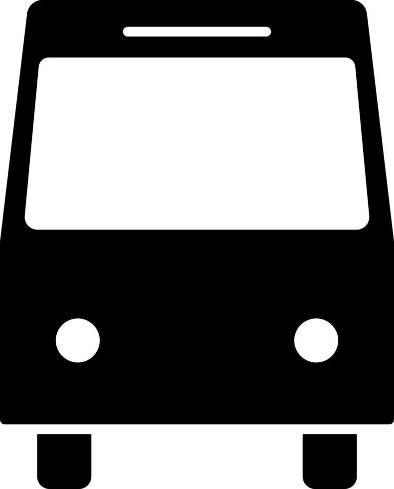 Bus, Symbol. Element von einfach Symbol zum Webseiten, Netz Design, Handy, Mobiltelefon Anwendung, Infografiken. dick Linie Symbol zum Webseite Design und Entwicklung, App Entwicklung auf Weiß Hintergrund vektor