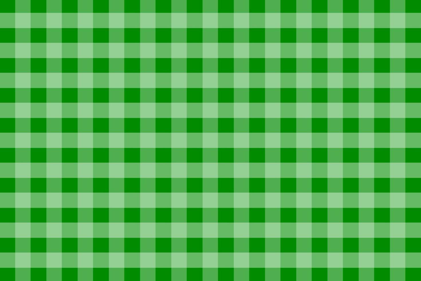 grön gingham mönster bakgrund vektor