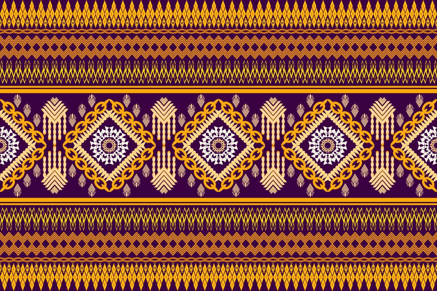 geometrisches ethnisches orientalisches traditionelles kunstmuster. figur stammesstickerei style.design für ethnischen hintergrund, tapete, kleidung, verpackung, stoff, element, sarong, vektorillustration vektor