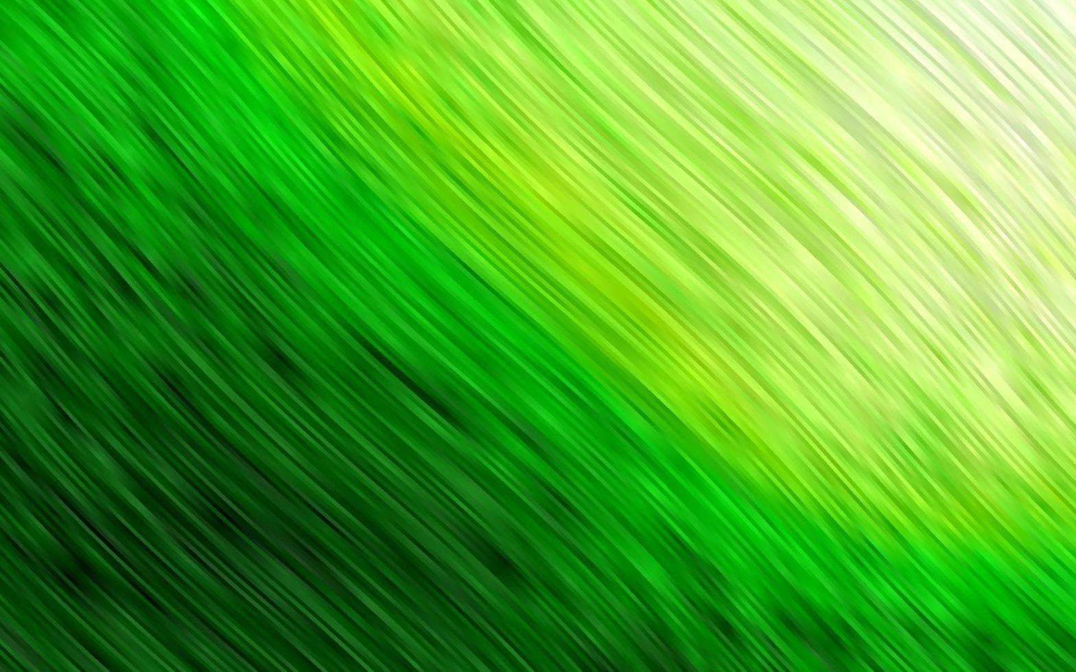 ljusgrönt vektormönster med linjer, ovaler. vektor